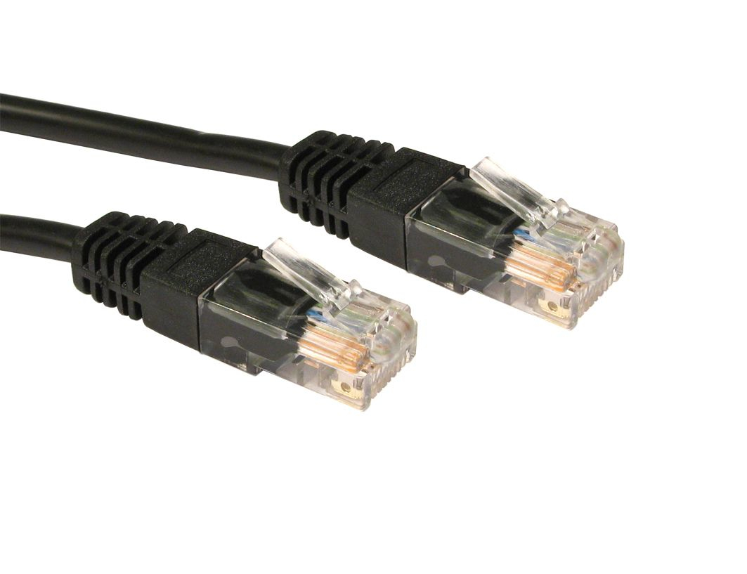 7m Cat5e Cbl - Black 26AWG thumbnail