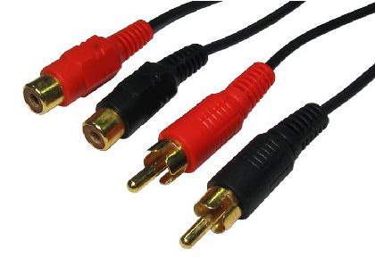 3m Two RCA Extension Cable thumbnail