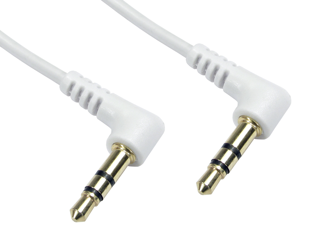 2m R/A 3.5mm Stereo - White thumbnail