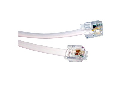 7.5m RJ11 to RJ11 Modem White thumbnail
