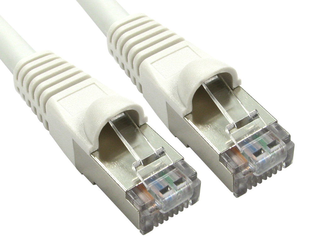 0.25m Cat6A Patch Cable -White thumbnail