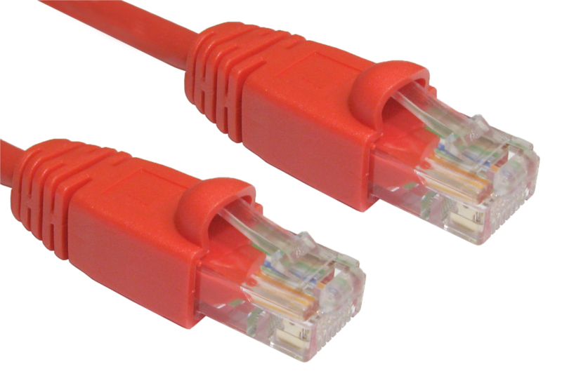 0.5m Snagless Cat5e - Red thumbnail