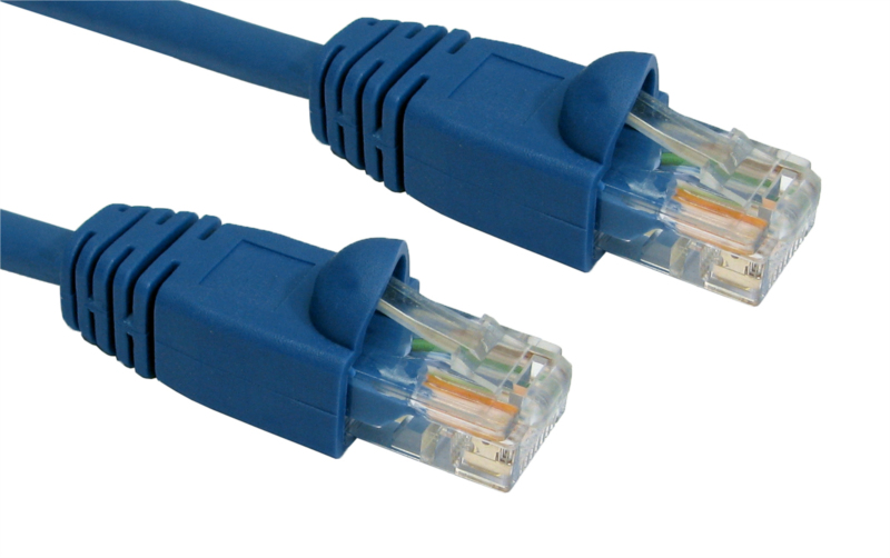 3m Snagless Cat5e Patch Blue thumbnail