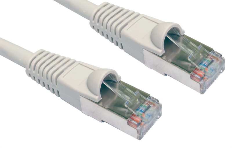 10m Shielded Cat5e  - Grey thumbnail