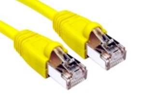 0.5mtr LSZH Shielded Cat6 Yell thumbnail