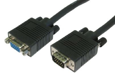 1m SVGA Extension Cable -Black thumbnail