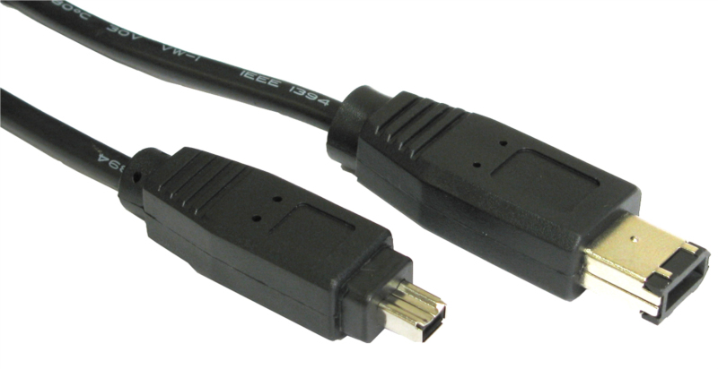 5m Firewire 6 Pin - 4 Pin thumbnail
