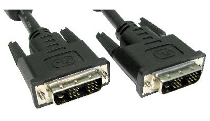 2m DVI-D Single Link Cable Blk thumbnail