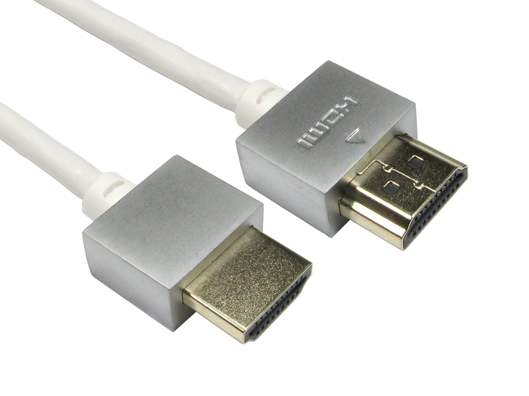 3m Super Slim HDMI cable White thumbnail