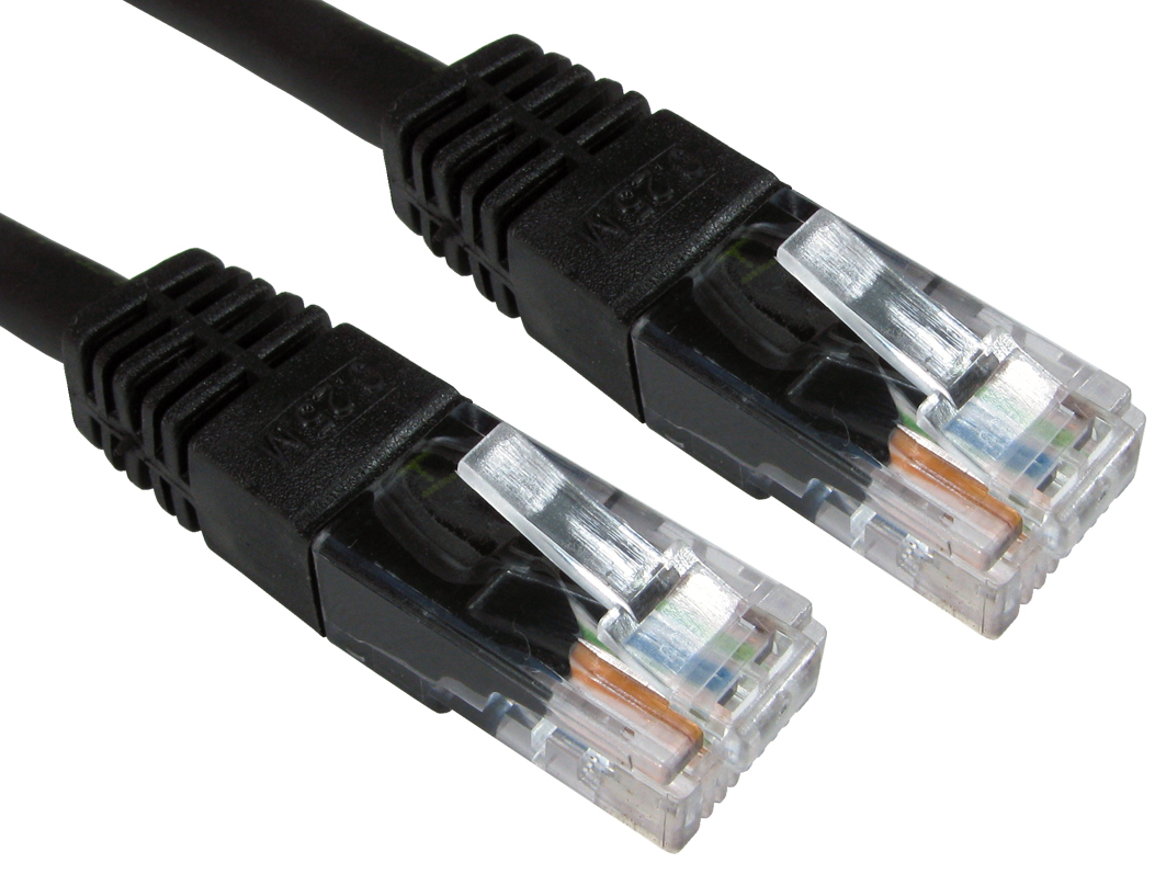 0.5m Cat6 Patch Cable - Black thumbnail
