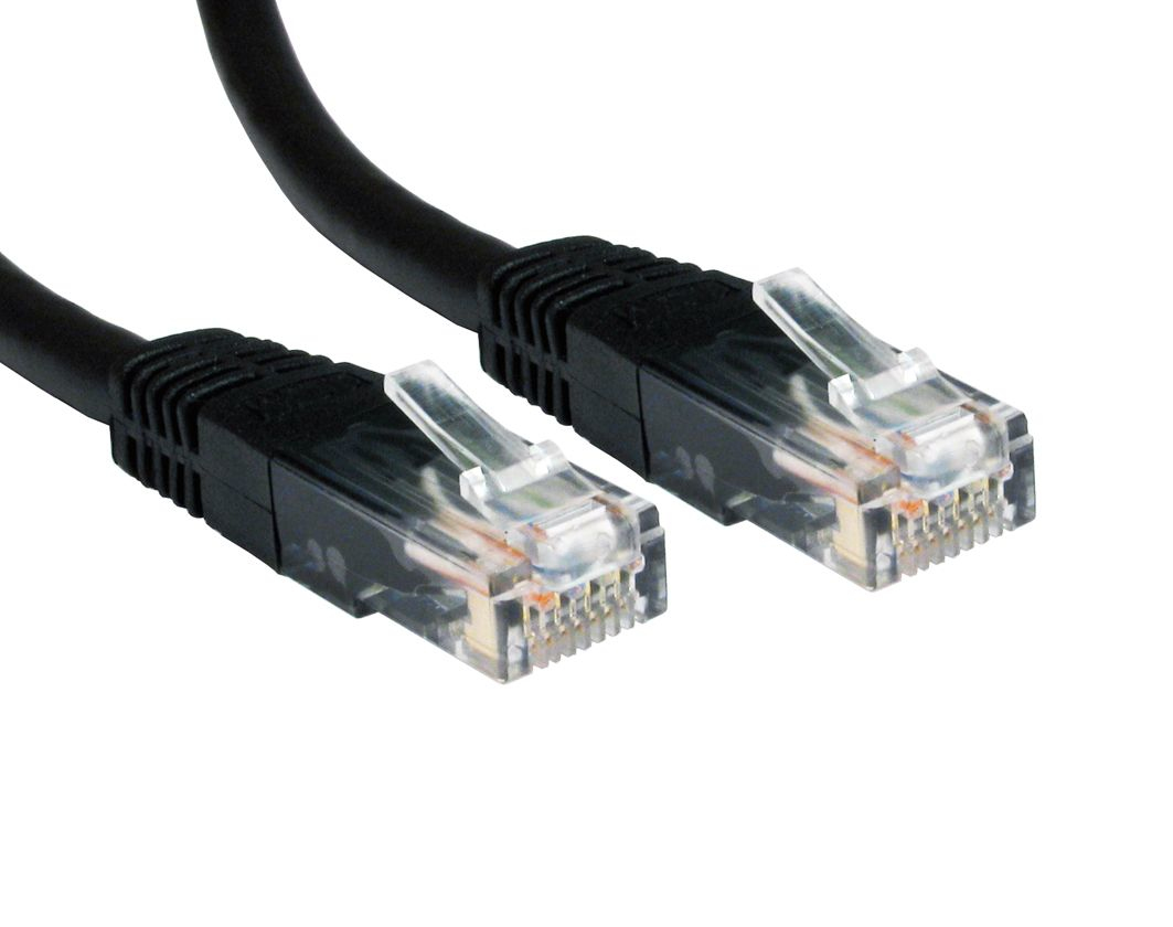 2M CAT 6 UTP PVC INJ MDD CBL - BLK thumbnail