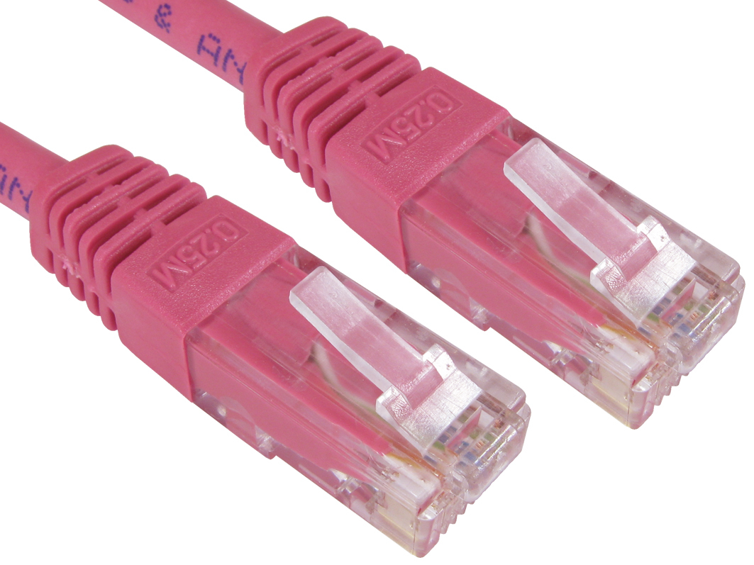 7m Cat6 Patch Cable - Pink thumbnail