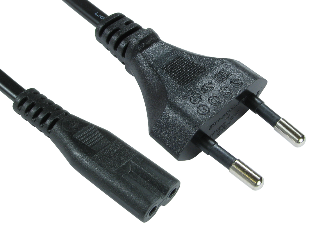 3m Euro Plug to C7 Mains Lead thumbnail
