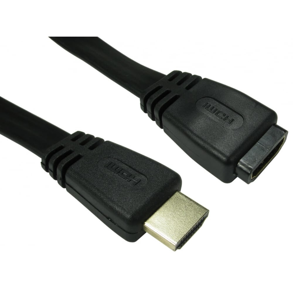 2MTR HDMI M-F FLAT CABLE thumbnail
