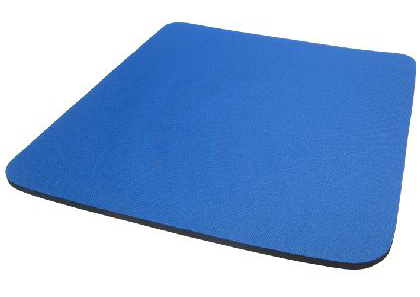 BLUE MOUSE MAT 6MM CLOTH & RUBBER thumbnail