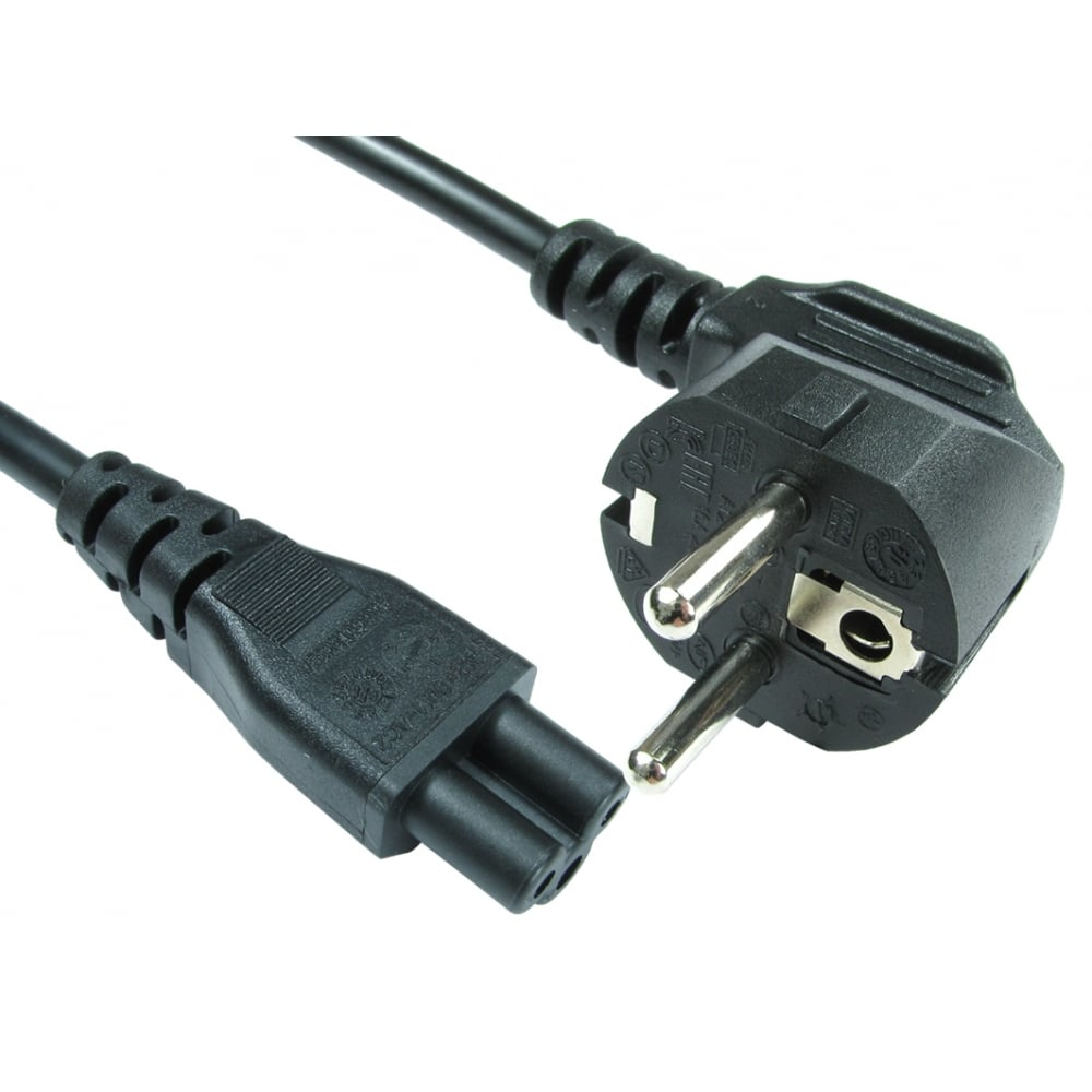 2m Euro Plug to C5 Mains Lead thumbnail