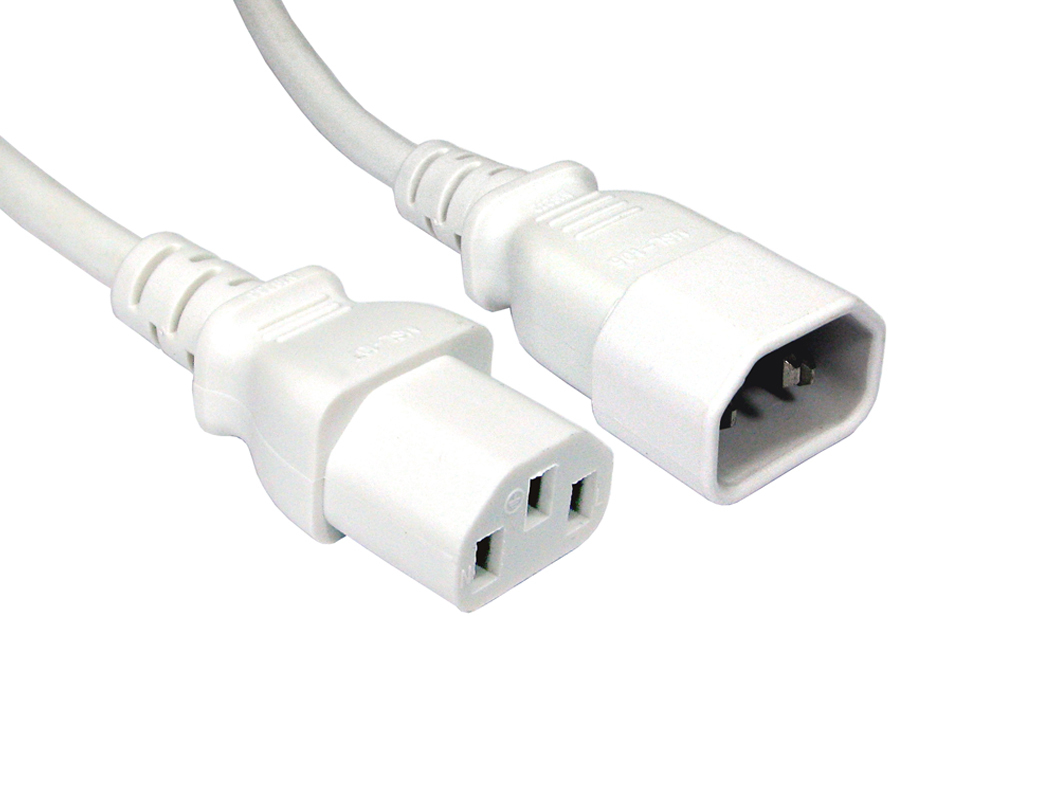 1.8m C14 to C13 White thumbnail
