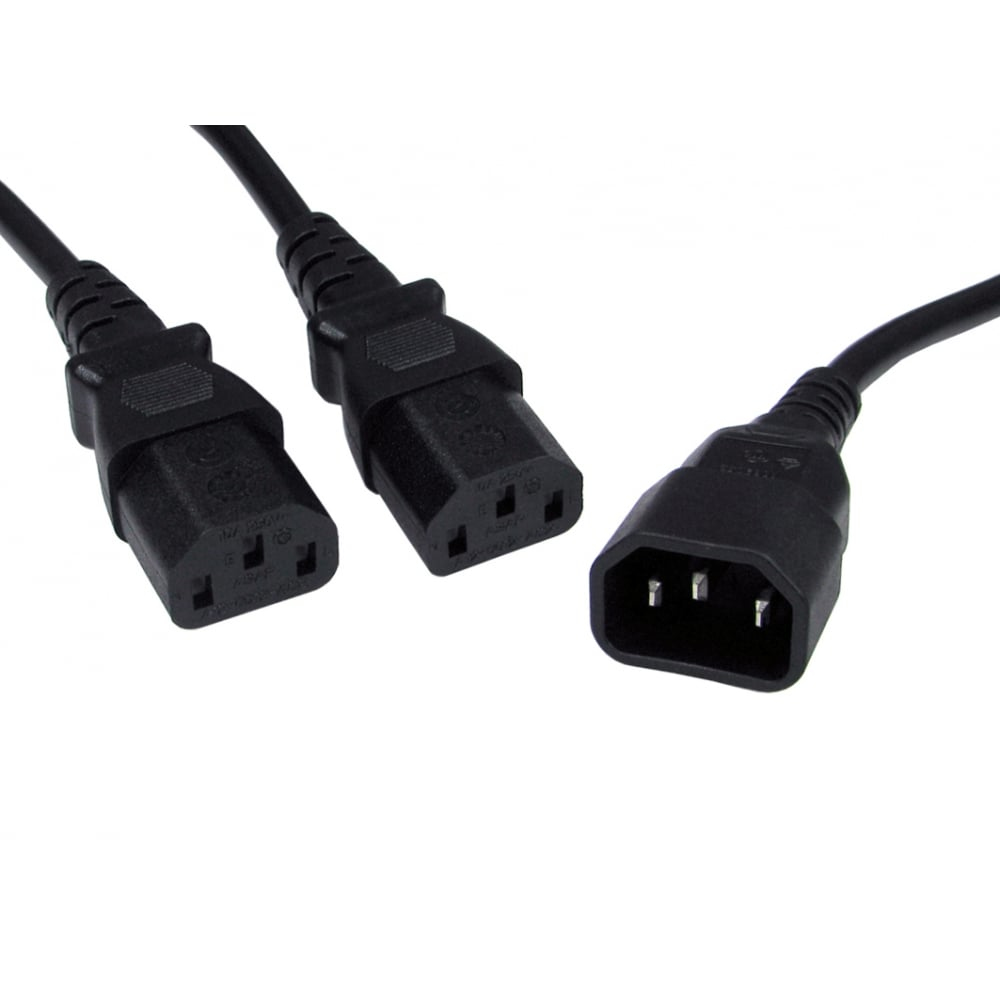 2.5m C14 to 2x C13 Splitter thumbnail