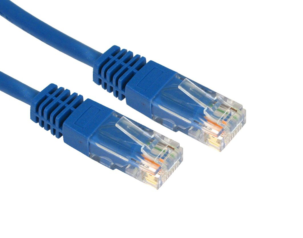 1M CAT5E UTP PVC INJ MDD CBL-BLUE 0 thumbnail