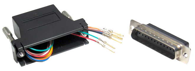 D25 Male to RJ45 Female Modula thumbnail