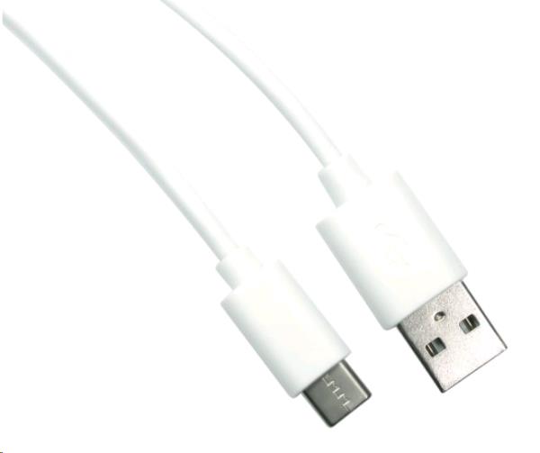 1m USB 2.0 Type C -A White thumbnail