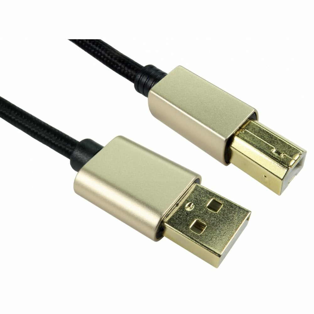 1.8 MTR USB 2.0 A to B Braid thumbnail