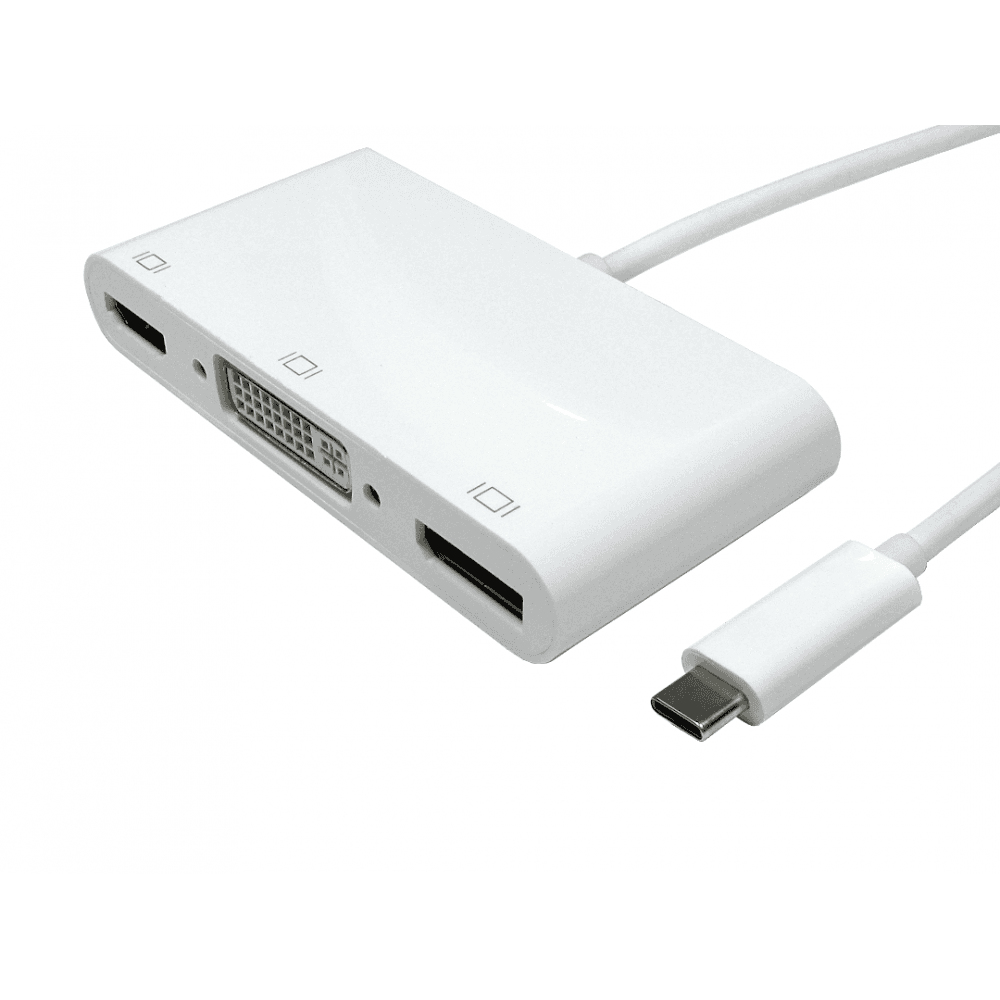 USB Type C to HDMI DP and DVI thumbnail