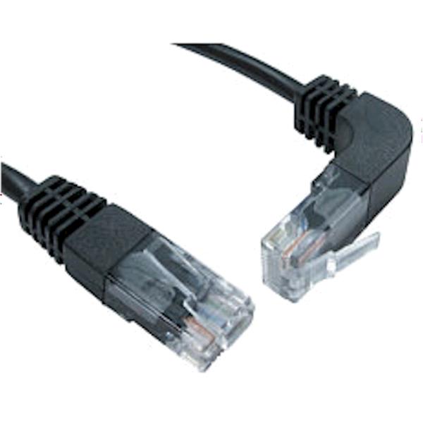 1m Cat5e UTP - R/A UP 20mm thumbnail
