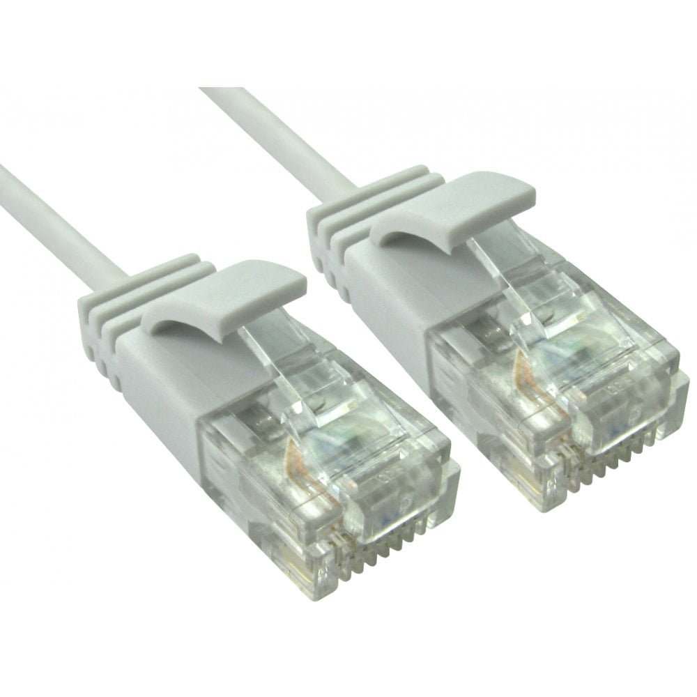 0.25M SLIM 6 LSOH CABLE WHITE thumbnail