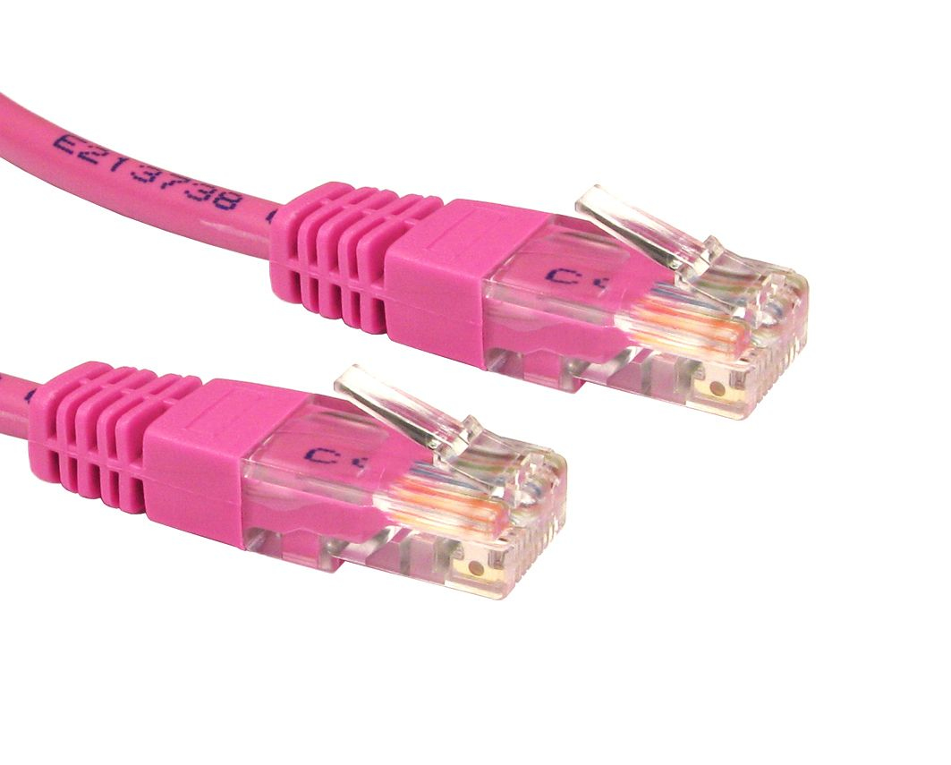 5m Cat5e Cbl - Pink 26AWG thumbnail
