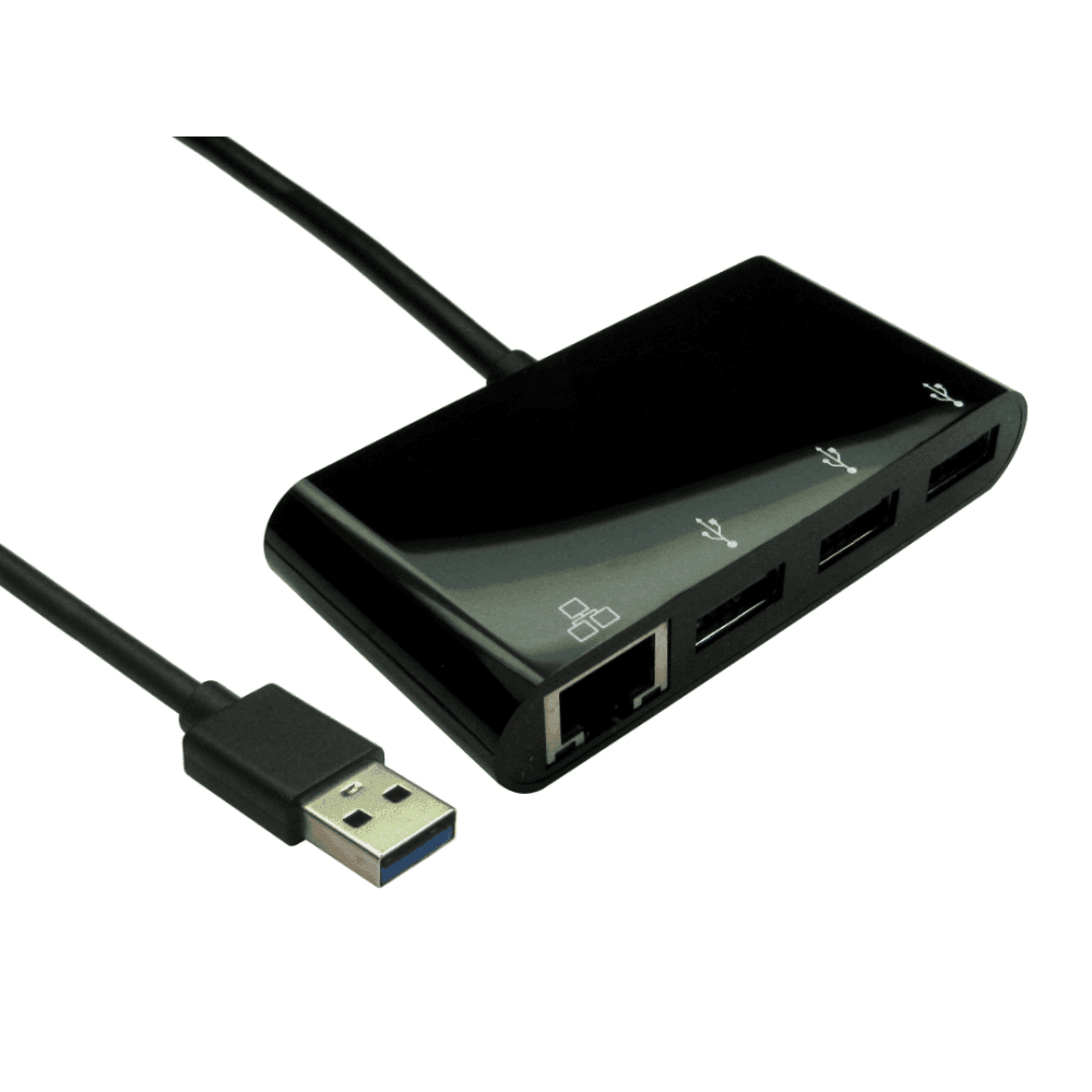 USB3.0 Gigabit Adapter + Hub thumbnail