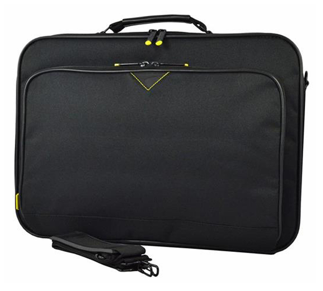 A Techair product- the TANZ0119v3 is a 17.3 frontloading / clam case in black. Includes foam padding- document compartment and adjustable shoulder strap. thumbnail