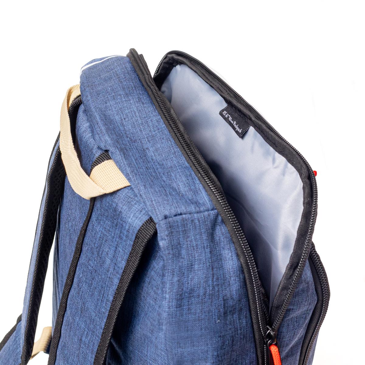 classic 15.6 Backpack blue. . thumbnail