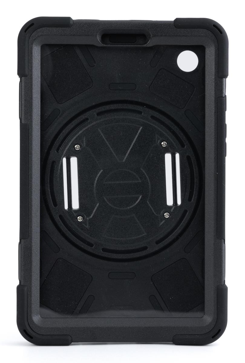 rugged case for a Samsung Tab A9 8.7; includes built in screen protector and integrated stand. thumbnail