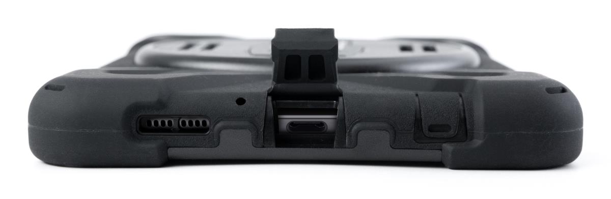 rugged case for a Samsung Tab A9 8.7; includes built in screen protector and integrated stand. thumbnail