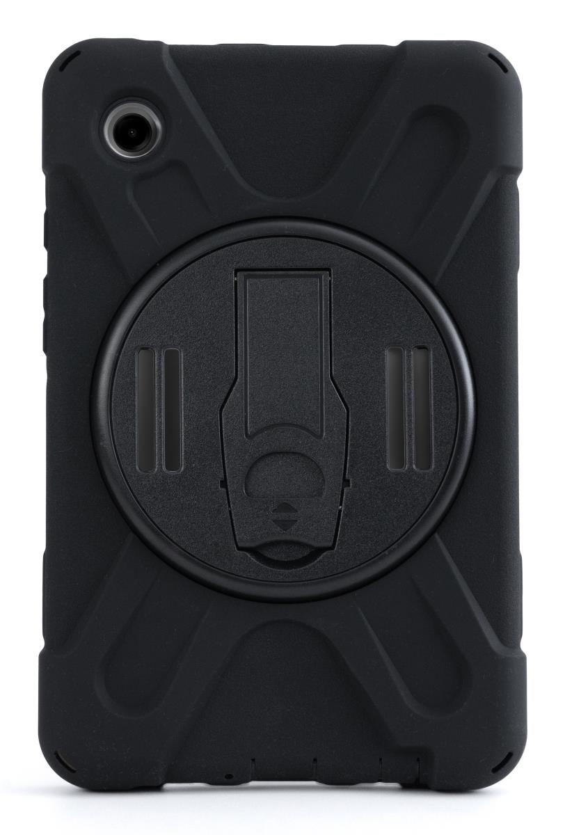 rugged case for a Samsung Tab A9 8.7; includes built in screen protector and integrated stand. thumbnail
