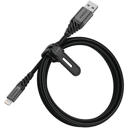 Premium Cable USB-a Lightning 1m Black thumbnail
