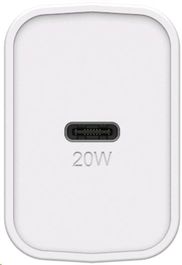 EU Wall Charger 20W - 1X USB-C 20W USB-PD White thumbnail