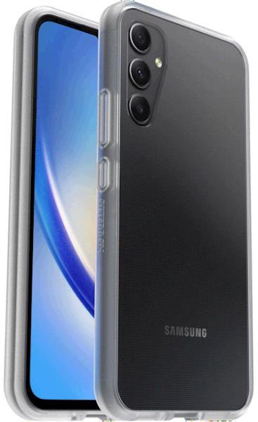 React Series - Back cover for mobile phone - clear - for Samsung Galaxy A34 5G thumbnail