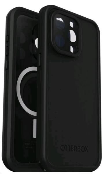 FRE - Protective waterproof case for mobile phone - MagSafe compatibility - black - for Apple iPhone 15 thumbnail
