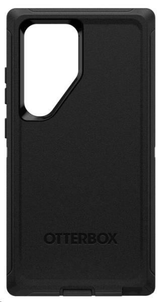 Defender Series - Back cover for mobile phone - rugged - polycarbonate shell, synthetic rubber slipcover, polycarbonate holster - black - for Samsung Galaxy S24 Ultra thumbnail