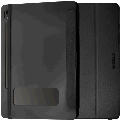 React Series - Flip cover for tablet - black - for Samsung Galaxy Tab S9 thumbnail
