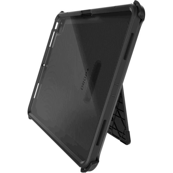 Defender Series - Protective case back cover for tablet - rugged - polycarbonate, thermoplastic elastomer (TPE) - black - 13