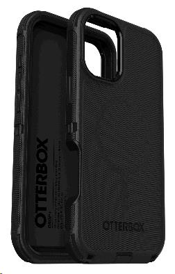 Defender Series - Back cover for mobile phone - MagSafe compatibility - silicone - black - for Apple iPhone 16 Plus thumbnail