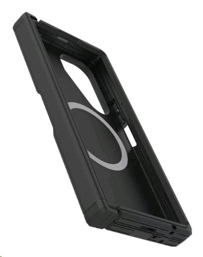 Defender Series Pro XT - Back cover for mobile phone - rugged - with magnets - black - for Samsung Galaxy Z Fold7 thumbnail