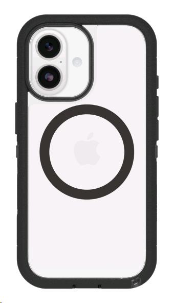 Defender Series Pro XT Clear MagSafe Case for iPhone 17, Shockproof, Drop proof, Ultra-Rugged, Protective Case, 7x Tested to Military Standard, Clear/Black thumbnail