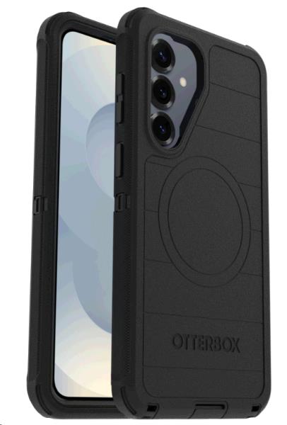 Defender Series Pro - Protective cover for mobile phone - rugged - MagSafe compatibility - polycarbonate, thermoplastic elastomer (TPE), silicone, memory foam - black - for Samsung Galaxy S26+ thumbnail