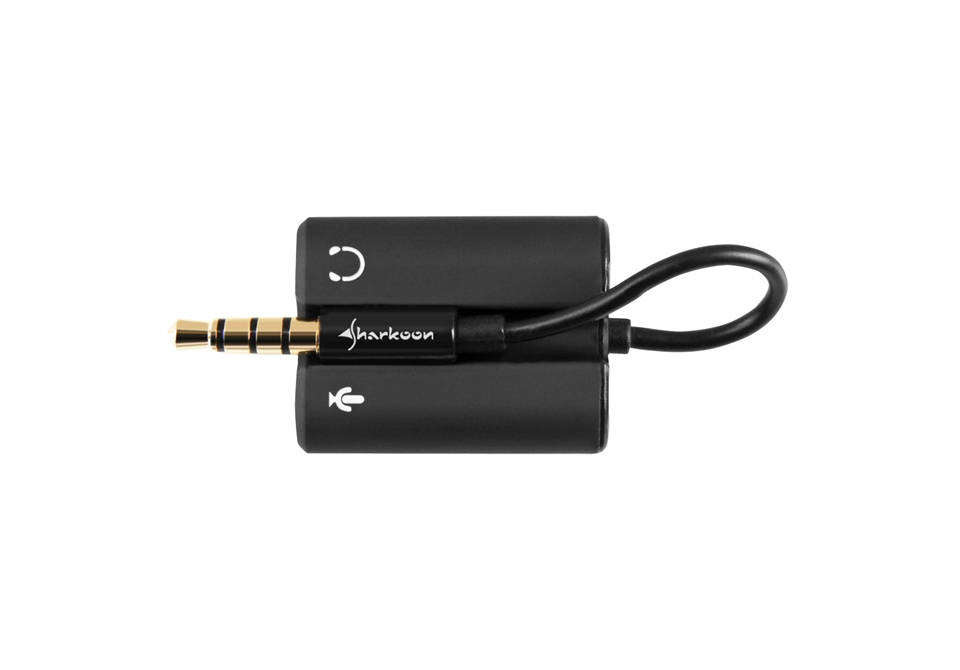 EU Product - Headset Adapter 3,5-> Headset/Mic 12cm PMP35 TRRS thumbnail