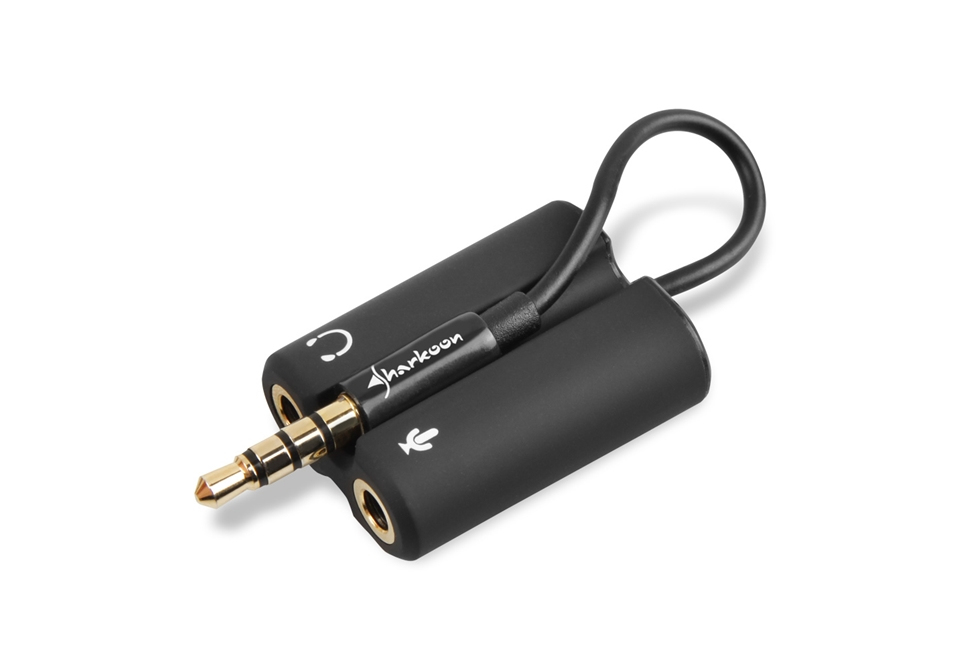 EU Product - Headset Adapter 3,5-> Headset/Mic 12cm PMP35 TRRS thumbnail