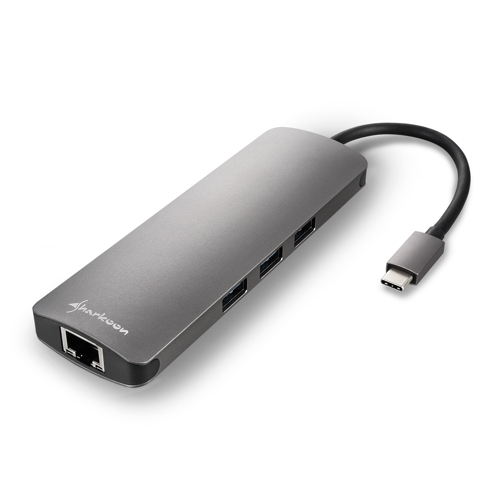 EU Product - Combo Adapter     USB 3.0 Type C grau thumbnail